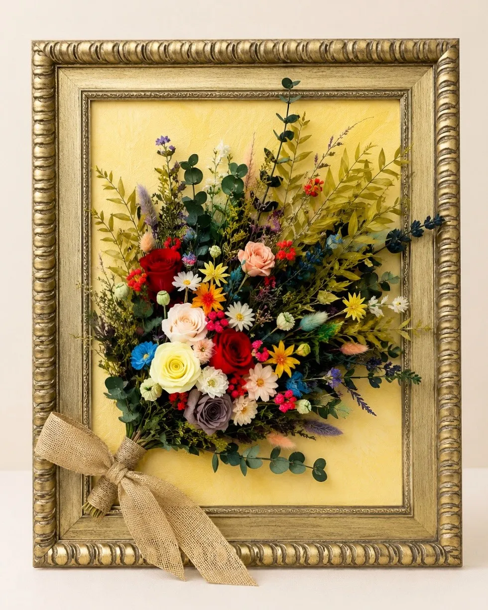 Blooming Memory, 43x55cm_액자, 2026