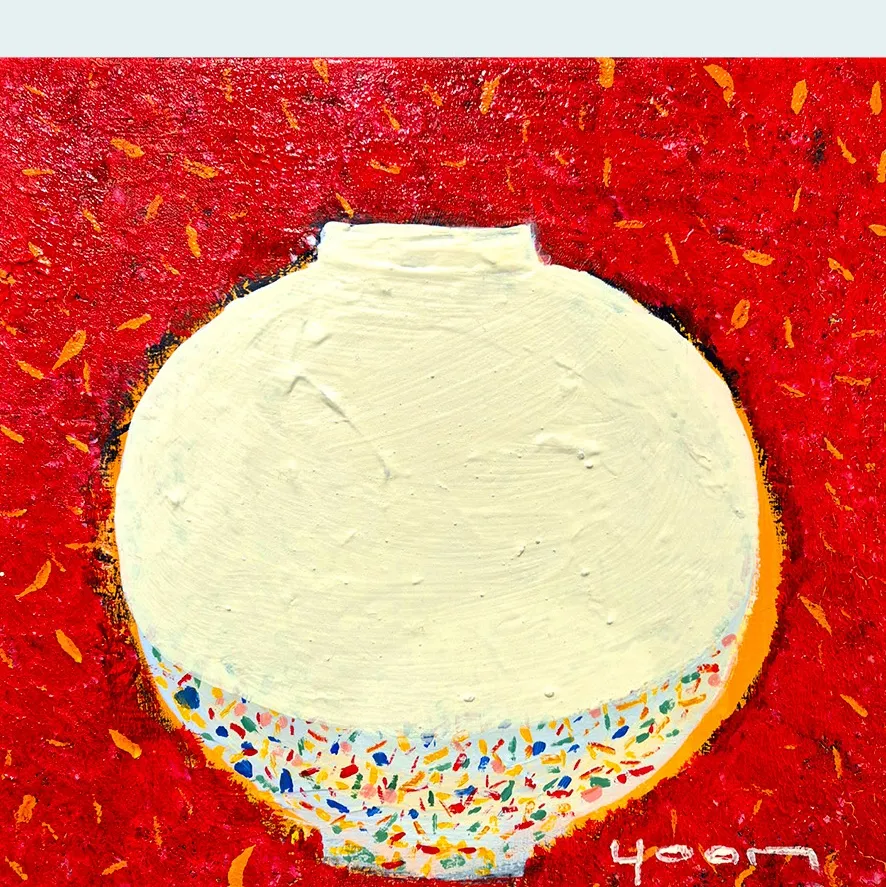 이정윤, M1202, 30x30cm, tempera외 crayon